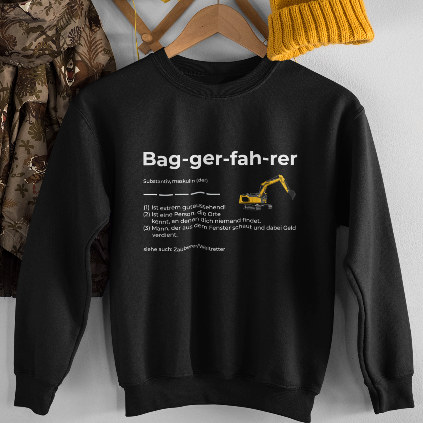 Classic Sweatshirt "Bag-ger-fah-rer"