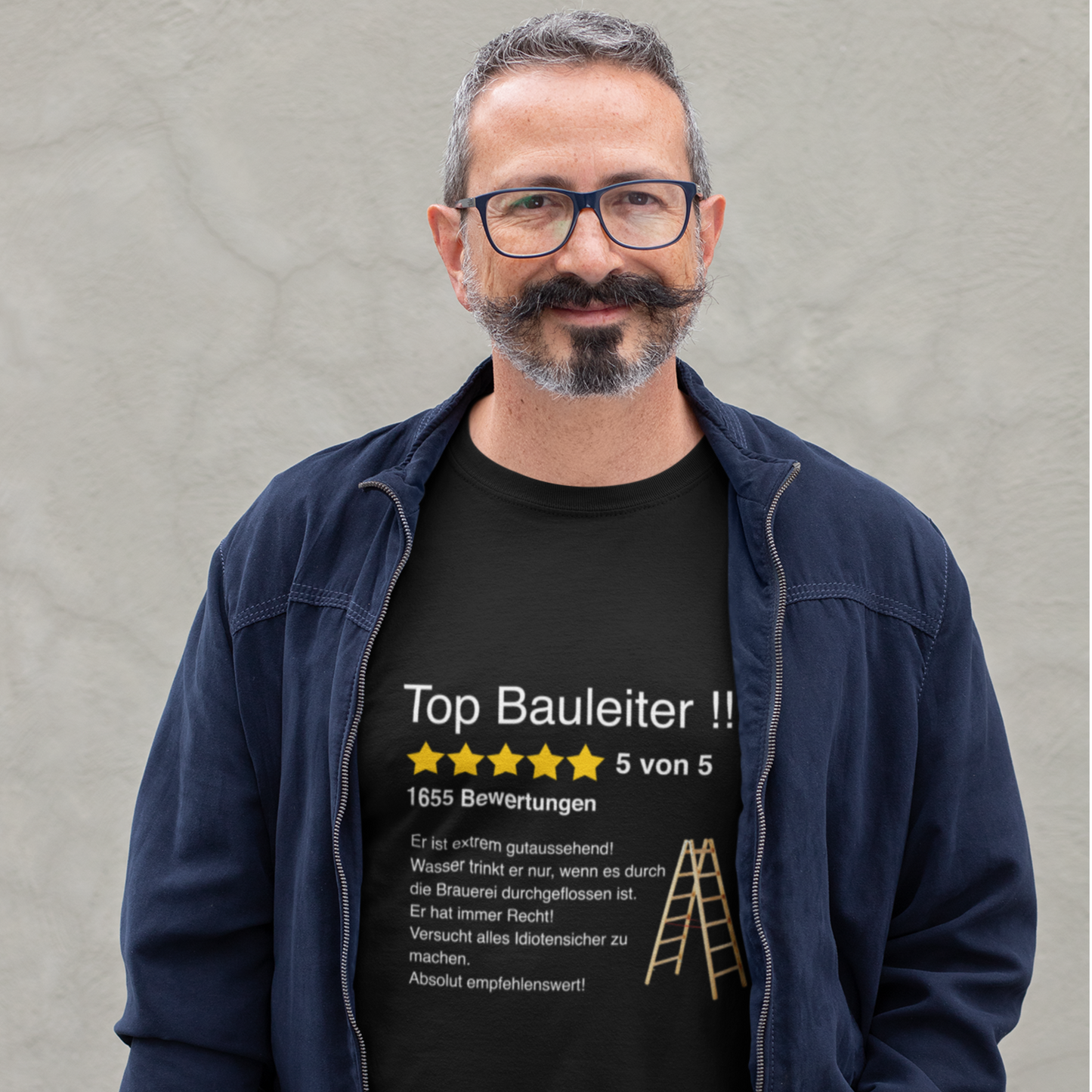 T-Shirt Unisex "Top Bauleiter"
